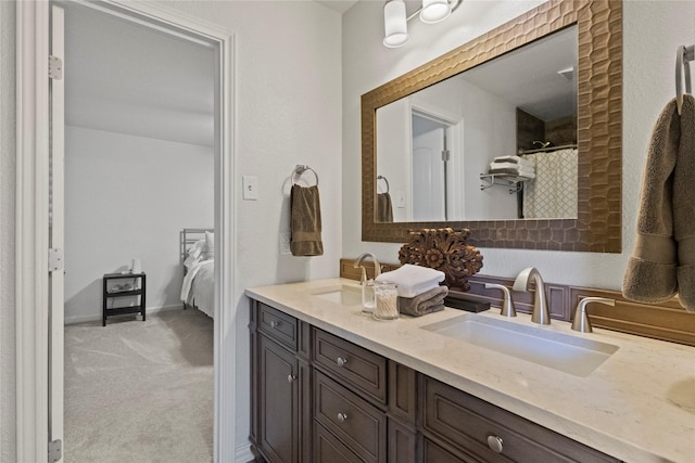 10420 Carry Back Cir, Dallas, TX 75229 - ensuite bathroom featuring double vanity