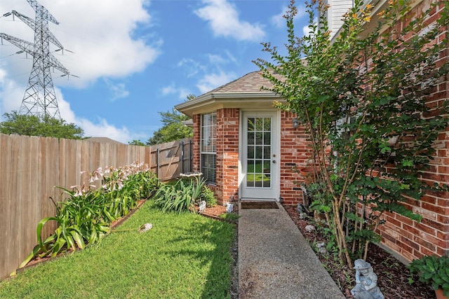 4215 Green Oak Dr, Waco, TX 76710 - view of exterior entry with brick siding