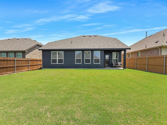 3019 Dakota Trl, Crandall, TX 75114 - rear view of house featuring a patio area and a shingled roof