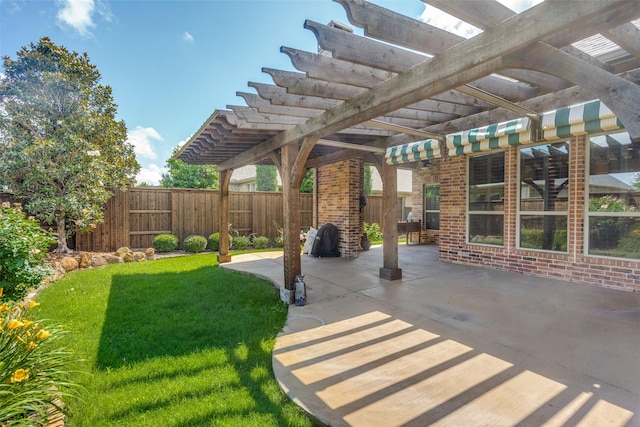 901 Drummond Dr, Prosper, TX 75078 - view of patio / terrace featuring a pergola