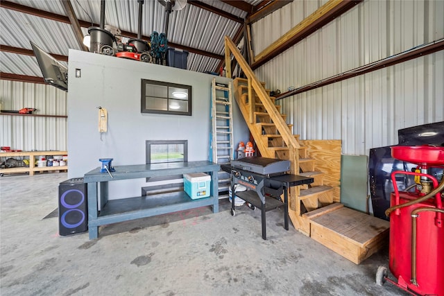 105 Universal Dr, Fate, TX 75189 - garage featuring metal wall