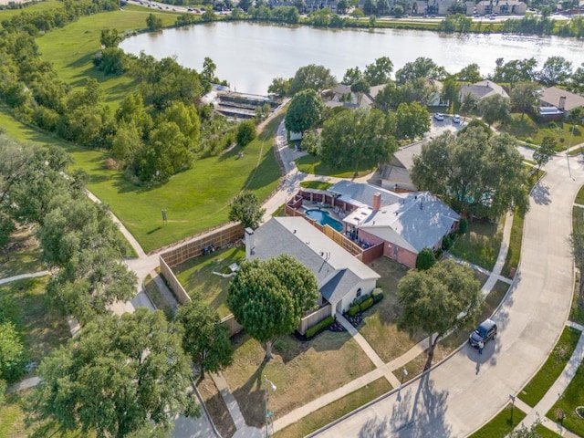 3101 Oak Hill Rd, Carrollton, TX 75007 - aerial view of a nearby body of water