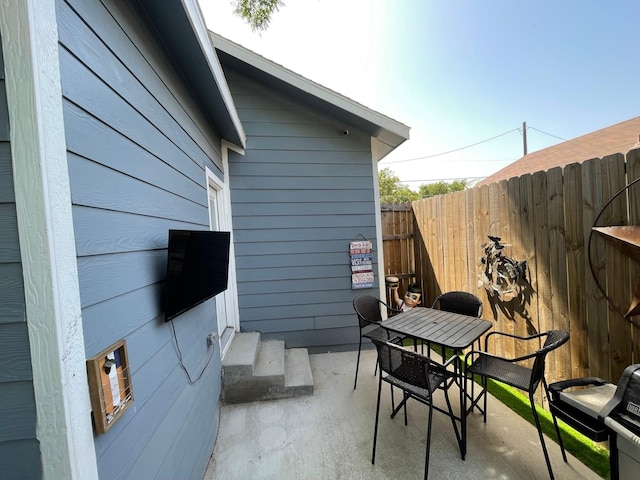702 N Tennessee St, Mckinney, TX 75069 - view of patio / terrace featuring outdoor dining space