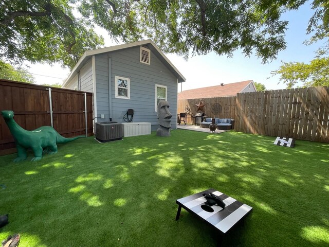 702 N Tennessee St, Mckinney, TX 75069 - back of house with central AC