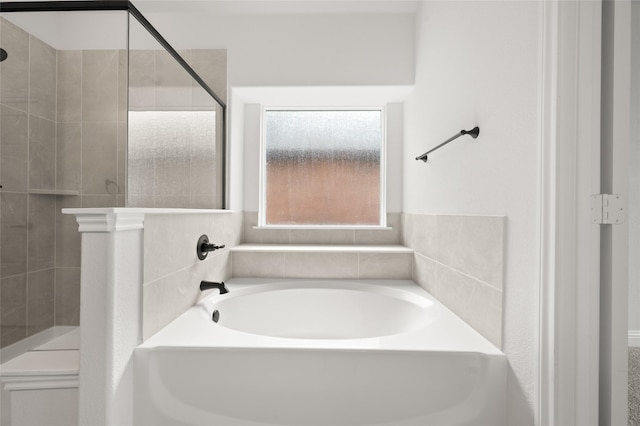 366 Paddle Boat Dr, Granbury, TX 76048 - full bath with a bath and a tile shower
