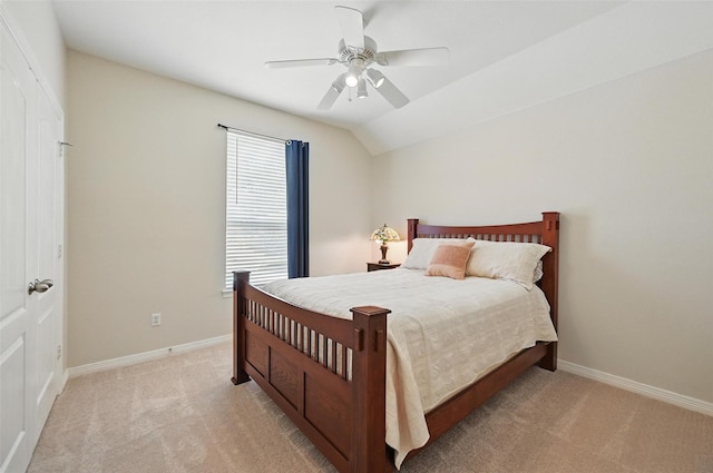 7917 Chapelwood Dr, North Richland Hills, TX 76182 - bedroom featuring light carpet, baseboards, and ceiling fan