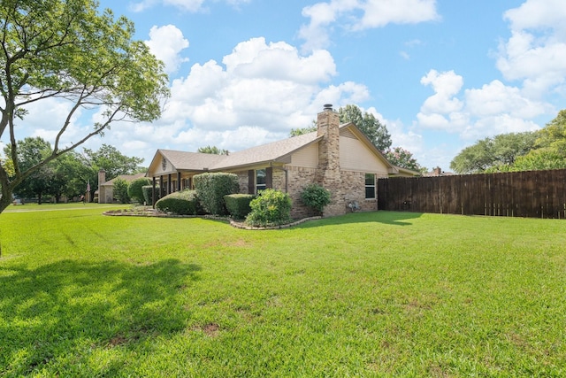 310 Singletree St, Highland Village, TX 75077 - view of yard