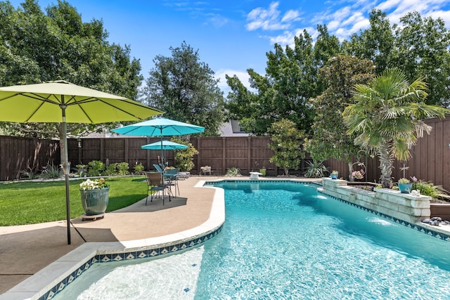 1765 Mustang Trl, Frisco, TX 75033 - view of pool featuring a patio