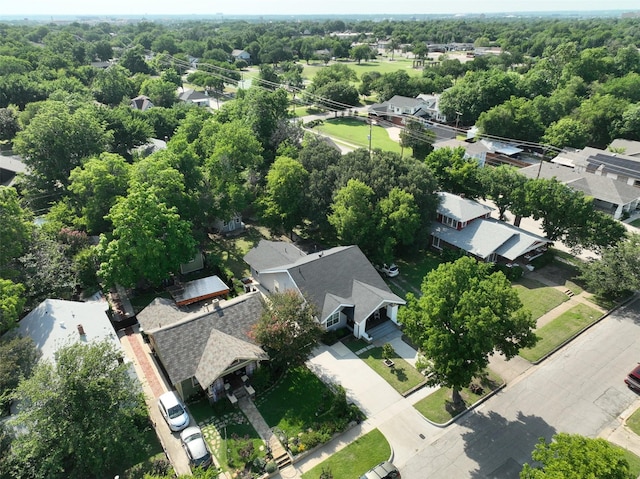 3208 Travis Ave, Fort Worth, TX 76110 - aerial view of property and surrounding area with nearby suburban area