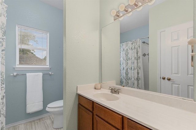 2122 Quail Ridge Dr, Weatherford, TX 76087 - bathroom featuring vanity and a shower with curtain