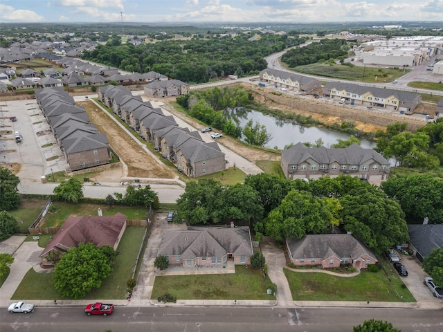 2122 Quail Ridge Dr, Weatherford, TX 76087 - aerial overview of property's location featuring nearby suburban area and a large body of water