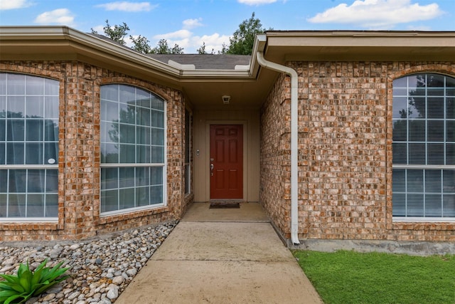 2122 Quail Ridge Dr, Weatherford, TX 76087 - entrance to property featuring brick siding