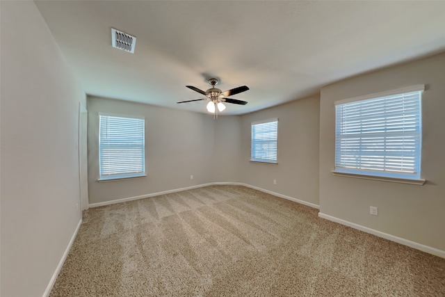 2117 Jeanine Dr, Anna, TX 75409 - empty room with carpet flooring, ceiling fan, and baseboards