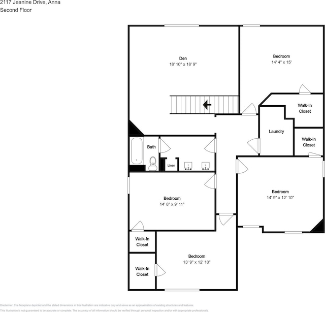 2117 Jeanine Dr, Anna, TX 75409 - floor plan / room layout