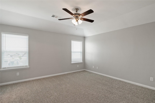 134 Kennedy Dr, Venus, TX 76084 - carpeted empty room with ceiling fan and baseboards