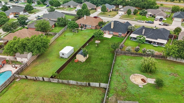 130 N Point Dr, Krum, TX 76249 - aerial view of property's location featuring nearby suburban area