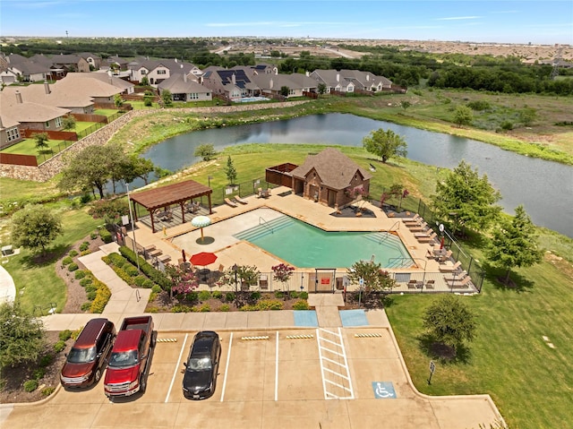7244 Montosa Trl, Fort Worth, TX 76131 - drone / aerial view of a nearby body of water
