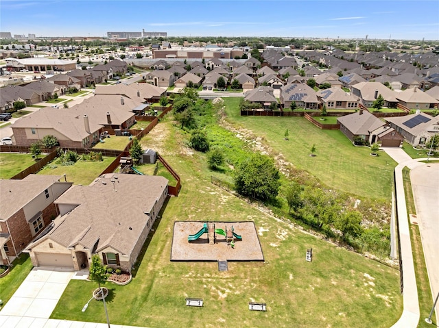 7244 Montosa Trl, Fort Worth, TX 76131 - aerial view of residential area featuring a community park
