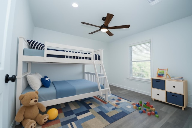 704 Vine St, Euless, TX 76040 - bedroom with wood finished floors and baseboards