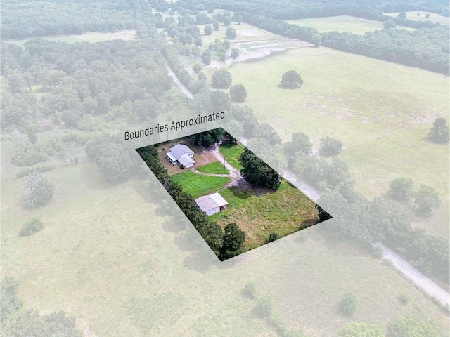3474 County Road 1412, Bogata, TX 75417 - aerial view of sparsely populated area