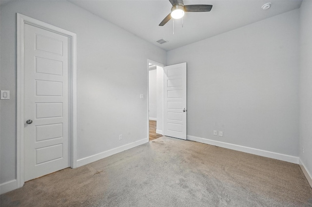 1419 Misty Pasture Way, Mansfield, TX 76063 - unfurnished bedroom featuring carpet floors, baseboards, and a ceiling fan