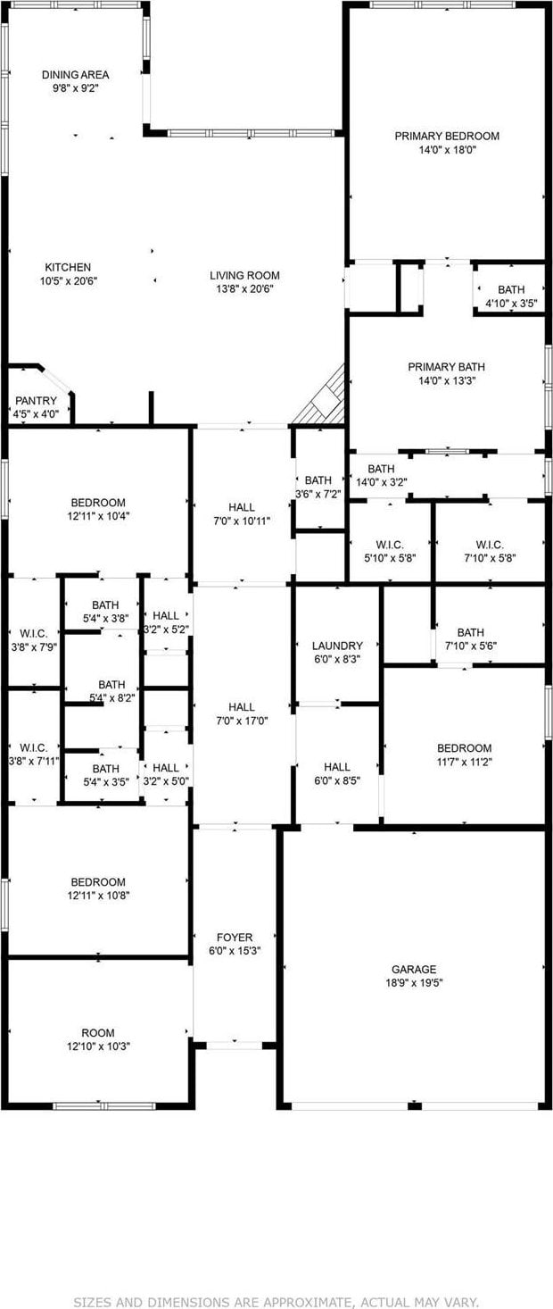 1419 Misty Pasture Way, Mansfield, TX 76063 - property floor plan