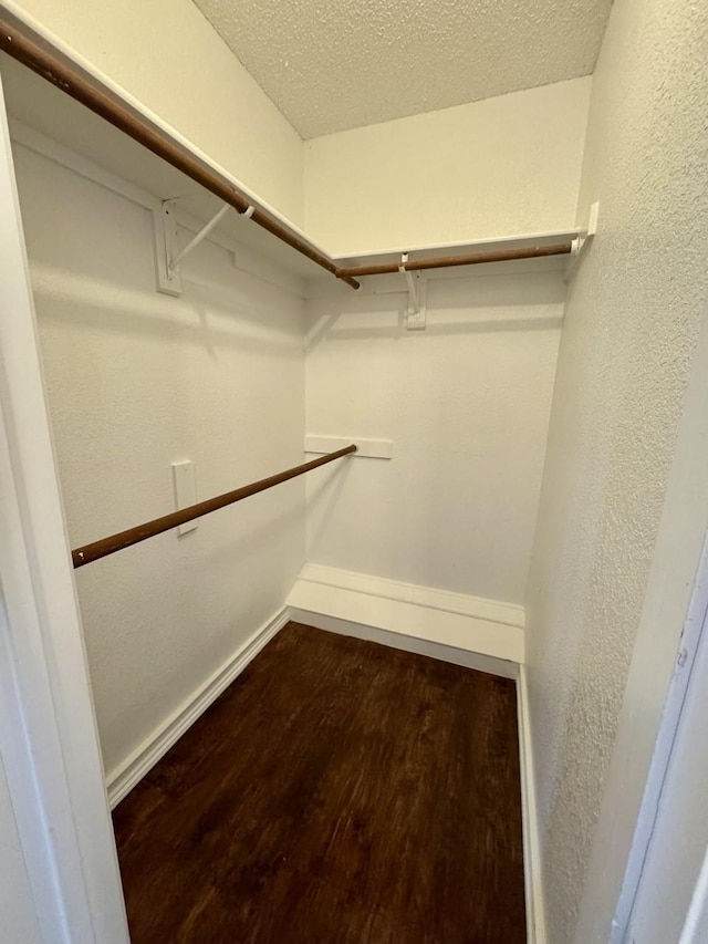 1001 Schrade Trl, Mesquite, TX 75181 - walk in closet featuring dark wood-style flooring