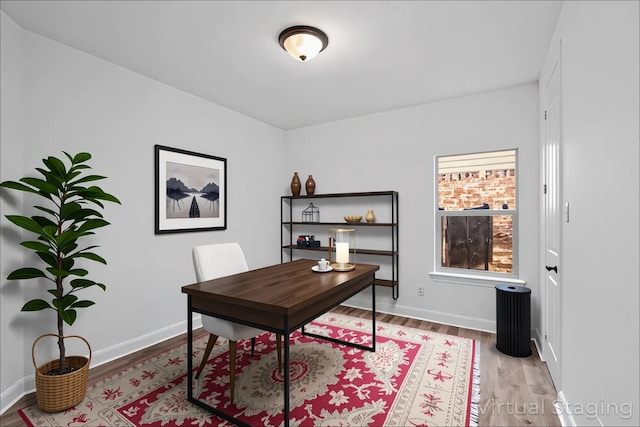 1228 Copano Dr, Allen, TX 75013 - office space featuring wood finished floors and baseboards