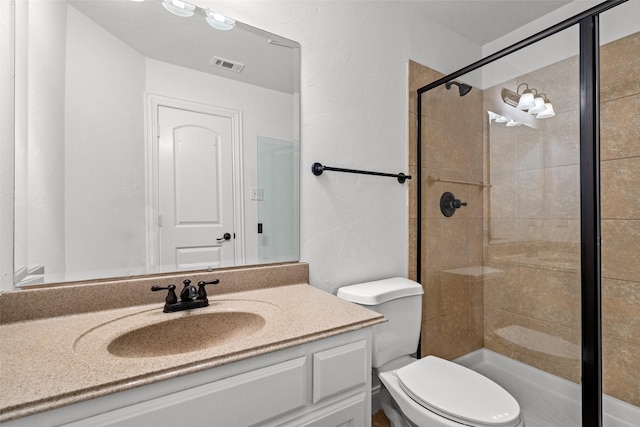 1228 Copano Dr, Allen, TX 75013 - full bath with vanity, toilet, and a shower stall