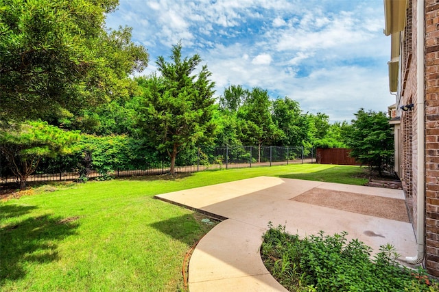 1228 Copano Dr, Allen, TX 75013 - view of yard featuring a patio