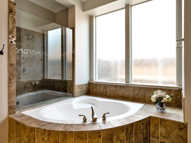 511 Cloud View Ct, Prosper, TX 75078 - bathroom with a tile shower