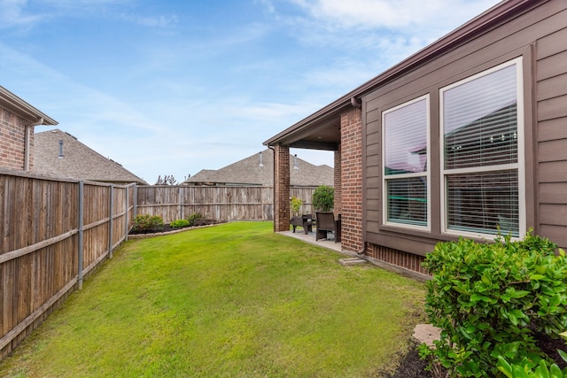 2402 Wilson Dr, Anna, TX 75409 - fenced backyard with a patio