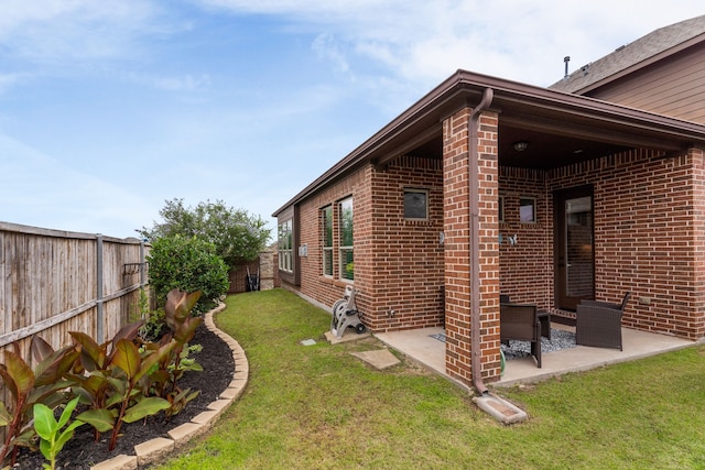2402 Wilson Dr, Anna, TX 75409 - fenced backyard featuring a patio