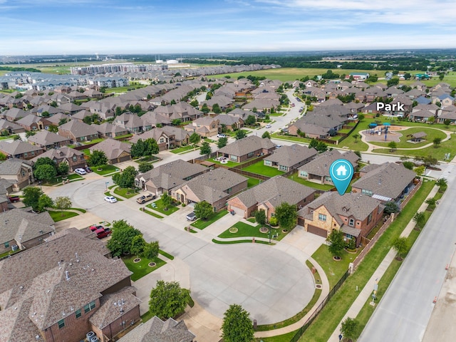 2402 Wilson Dr, Anna, TX 75409 - aerial overview of property's location with nearby suburban area