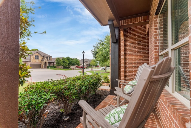2402 Wilson Dr, Anna, TX 75409 - balcony featuring a residential view