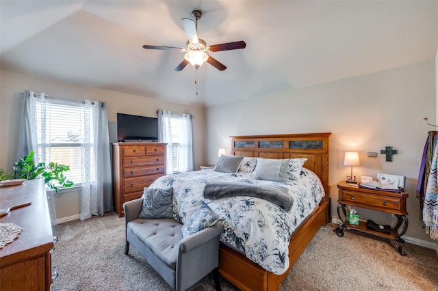 11408 Aquilla Dr, Frisco, TX 75036 - bedroom featuring carpet floors, baseboards, and a ceiling fan