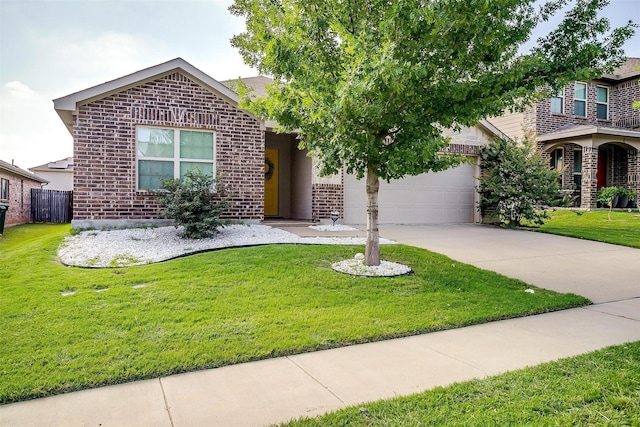 2924 Whitetail Chase Dr, Fort Worth, TX 76108 - view of front of property featuring brick siding, driveway, and an attached garage