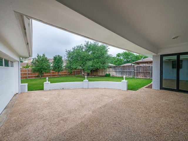 3414 Country Club Rd, Pantego, TX 76013 - view of patio with a garage