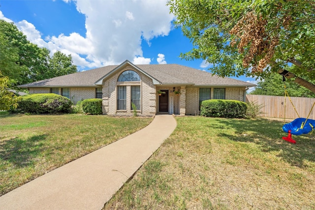 22 Buttercup Cir, Waco, TX 76708 - ranch-style home with brick siding and roof with shingles