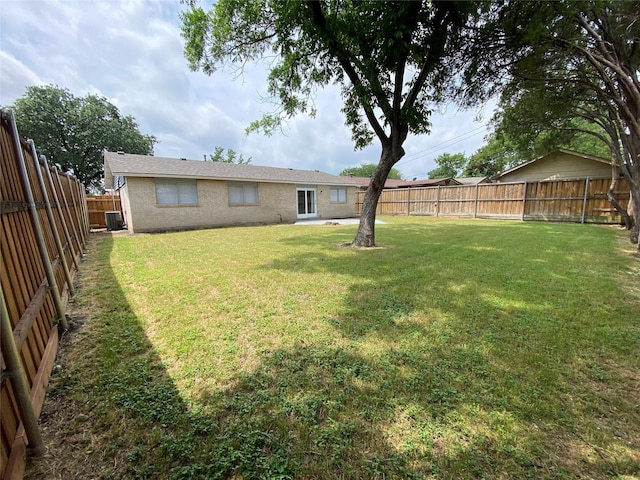4313 Windsor Dr, Garland, TX 75042 - view of yard featuring central AC unit
