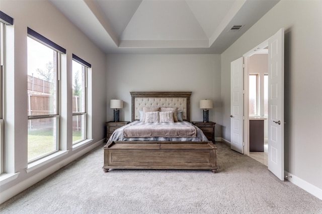 518 Syracuse St, Haslet, TX 76052 - carpeted bedroom featuring lofted ceiling and baseboards