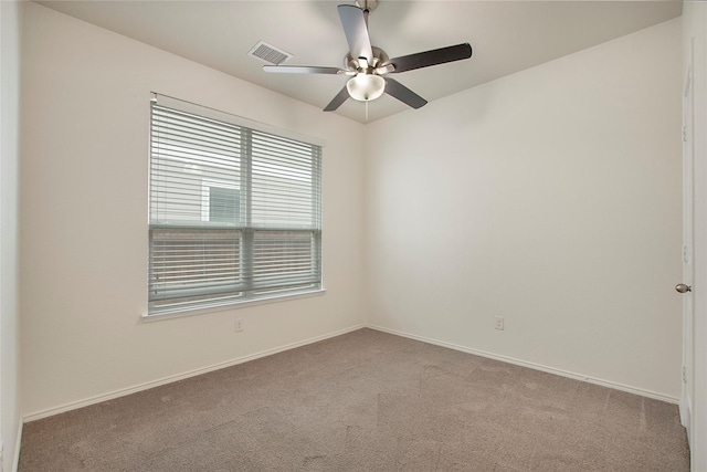 2154 Slow Stream Dr, Royse City, TX 75189 - unfurnished room with carpet floors, ceiling fan, and baseboards