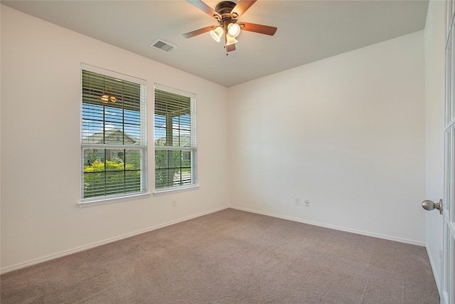 2154 Slow Stream Dr, Royse City, TX 75189 - spare room with carpet, baseboards, and ceiling fan