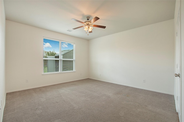 2154 Slow Stream Dr, Royse City, TX 75189 - unfurnished room featuring carpet, a ceiling fan, and baseboards