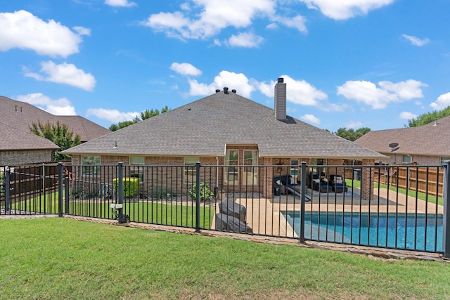 8228 Shady Valley Dr, Benbrook, TX 76116 - view of pool with a patio