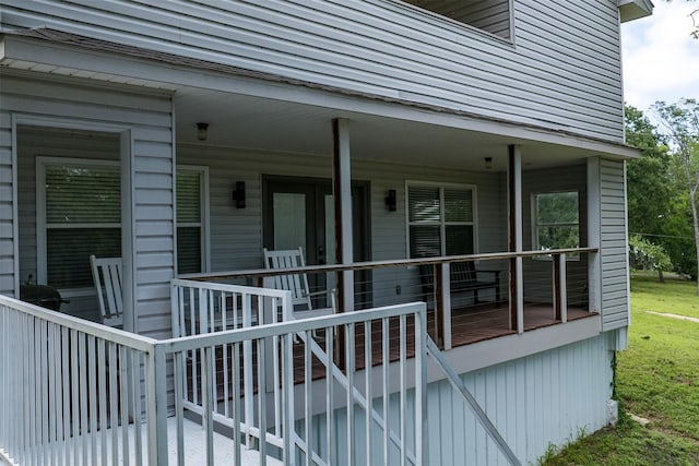 1327 Whispering Springs Dr, Tool, TX 75143 - view of wooden deck