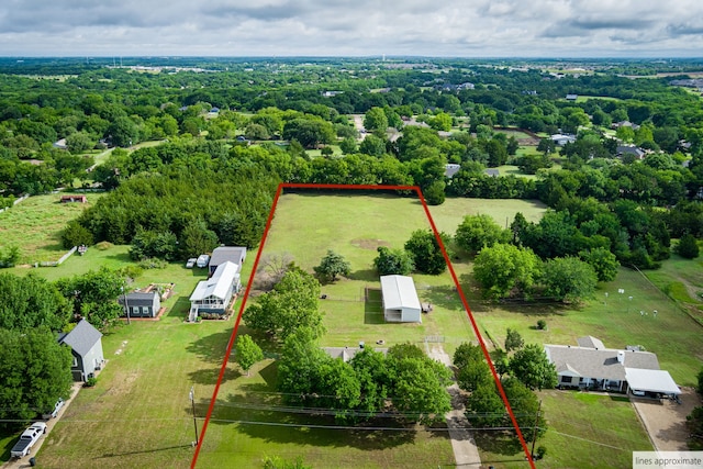 200 Settlers Bnd, Lowry Crossing, TX 75069 - view of property location with property parcel outlined