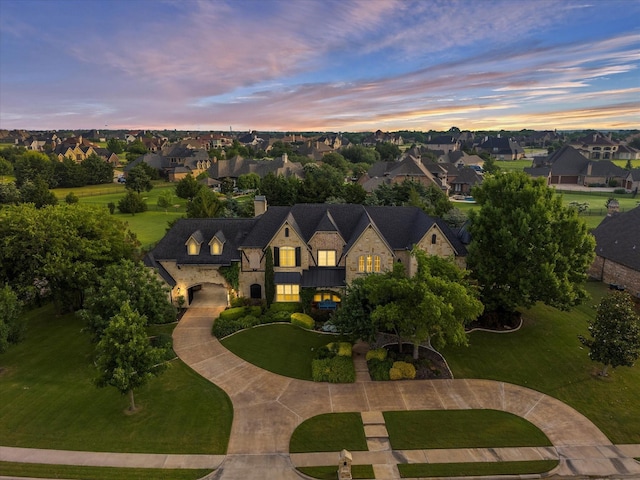 1229 Manchester Dr, Mclendon Chisholm, TX 75032 - aerial overview of property's location with nearby suburban area