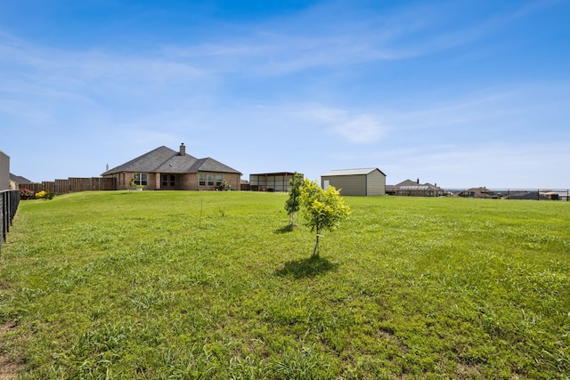 13609 Summer Moon Trl, Ponder, TX 76259 - view of yard