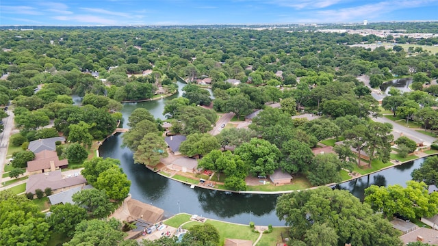 1715 Venetian Cir, Arlington, TX 76013 - aerial view of residential area featuring a large body of water